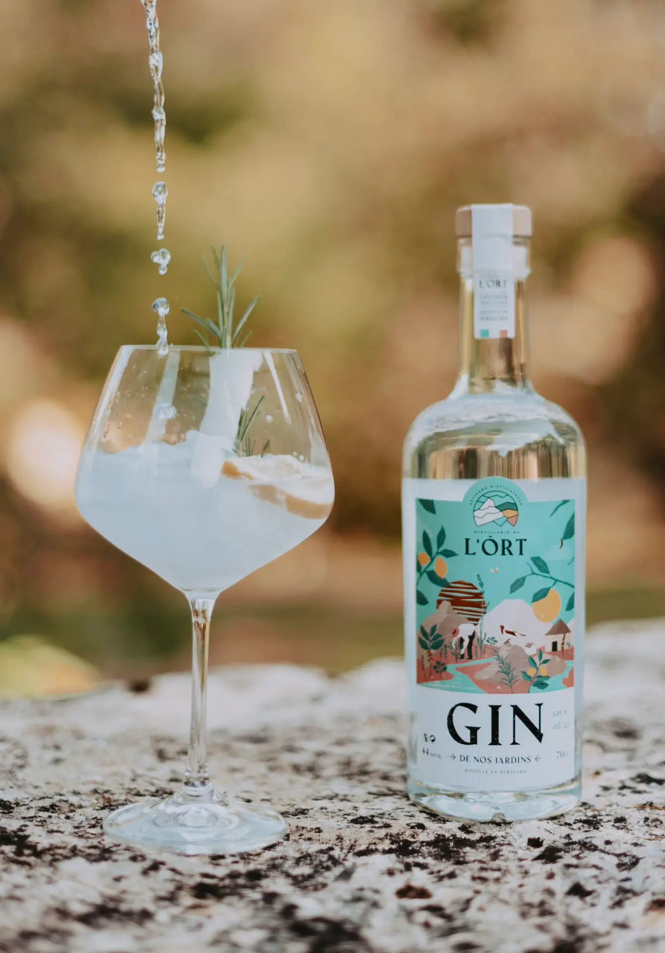 Gin de nos jardins bio