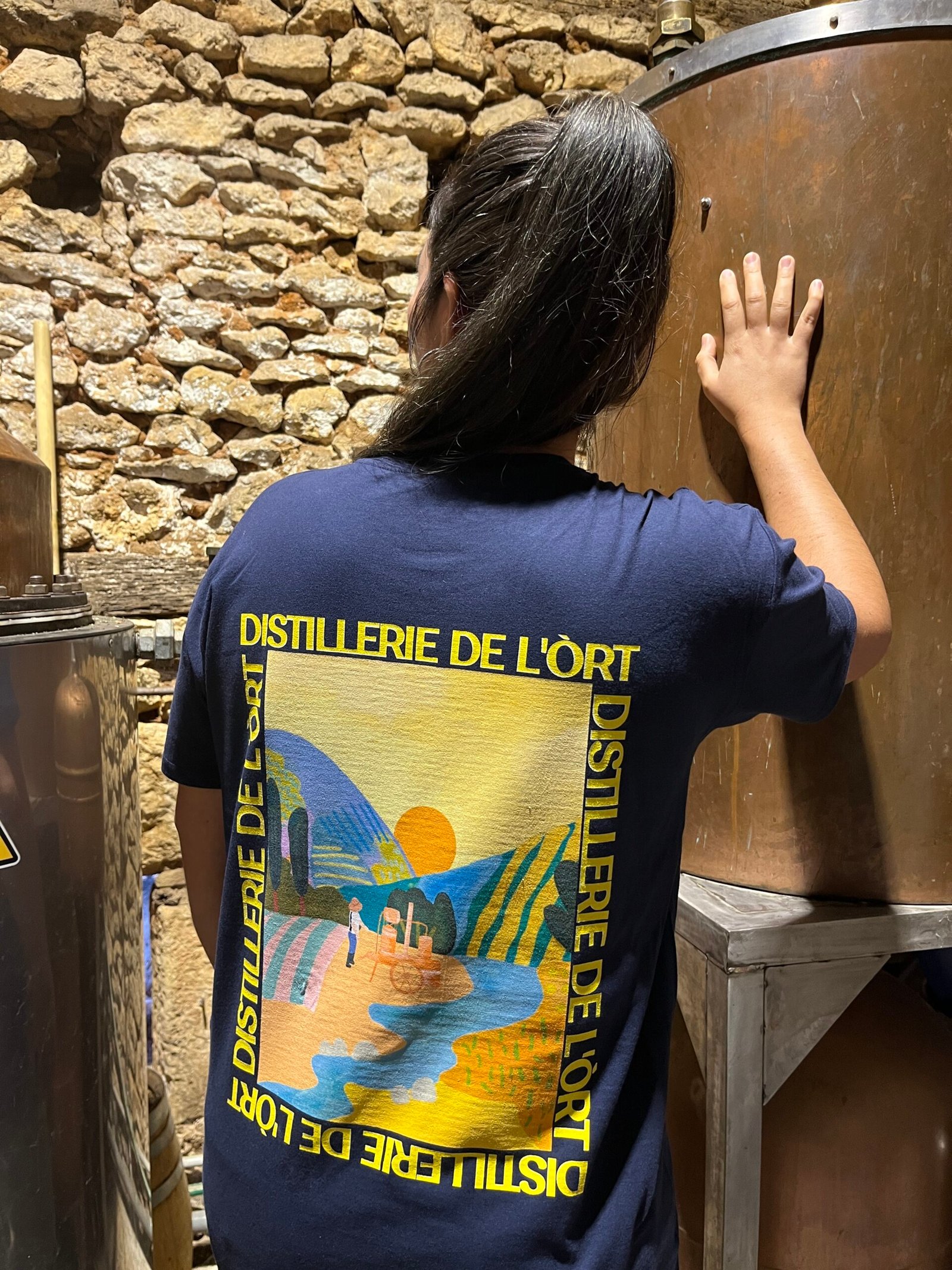t shirt distillerie de l'ort