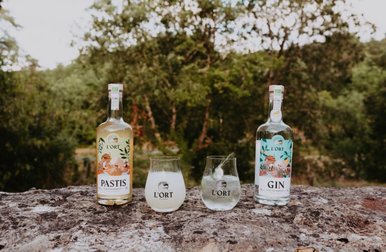 gin et pastis de nos jardins